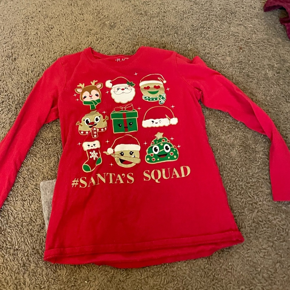 Kids Christmas Long Sleeve Tee